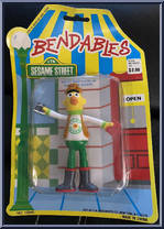 Bert from Sesame Street - Bendables manufactured by Tara Toy [Front]