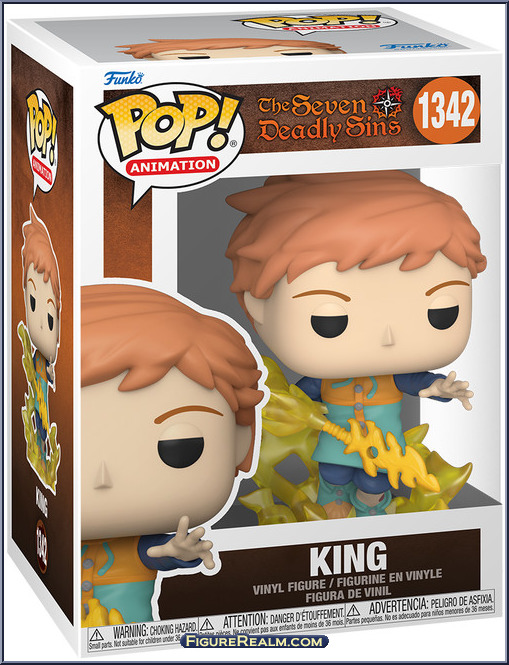 King Seven Deadly Sins Pop! Vinyl Figures Funko Action Figure