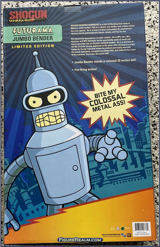 Bender (Jumbo) - Shogun Warriors - Futurama - Toynami Action Figure