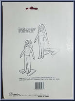 Girl #8 from Simplicity Fashion Designer Dolls - Basic Series manufactured by Lanard Toys [Back]