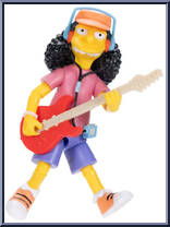 Otto (Guitar) from Simpsons - Basic Series manufactured by Jakks Pacific [Loose]