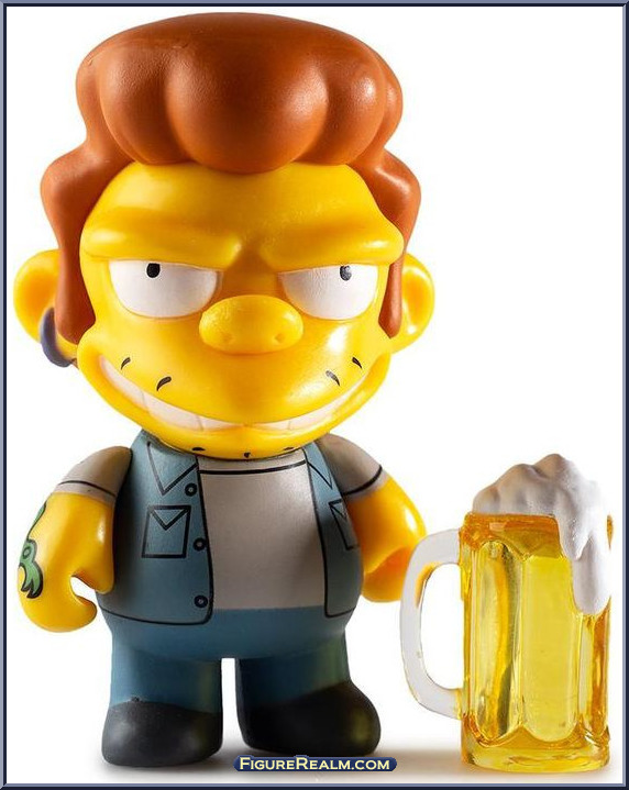 Snake - Simpsons - Moe's Tavern Minis - Kidrobot Action Figure