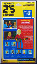 Tom Petty from Simpsons - Series 5 manufactured by Neca [Back]