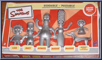 Series 1 - Simpson Family (Silver) Action Figure