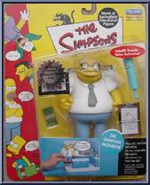 Dr. Marvin Monroe from Simpsons - Series 10 manufactured by Playmates [Front]