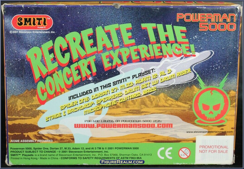 Powerman 5000 - Smiti Playsets - Basic Series - Smiti Action Figure