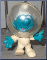Astro Smurf Action Figure