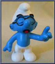 Brainy Smurf Action Figure