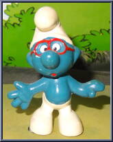 Brainy Smurf Action Figure
