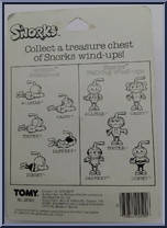 Dimmy from Snorks - Swimmers manufactured by Tomy [Back]