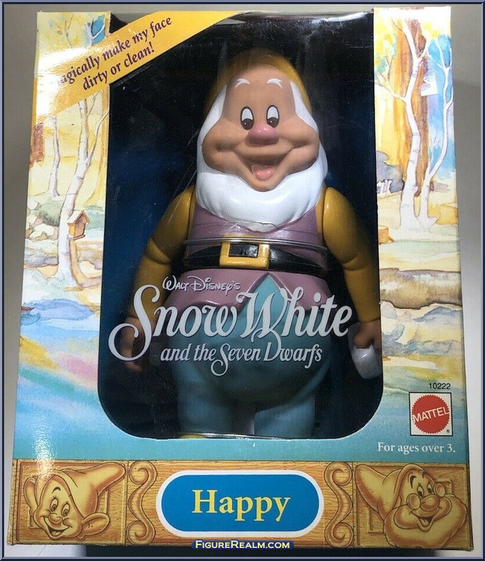 Happy - Snow White and the Seven Dwarfs - Color Changing - Mattel ...