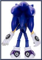 Sonic (The Grim) from Sonic Prime - Wave 3 manufactured by Jakks Pacific [Loose]