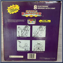 Red Ranger from Sonic Ranger - Electronic Sounds manufactured by Soma [Back]