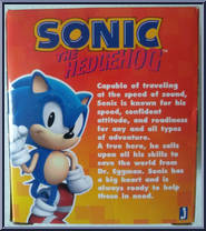 Sonic from Sonic the Hedgehog - Mini Morphed manufactured by Jazwares [Back]