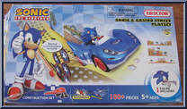 Sonic & Casino Street from Sonic the Hedgehog - Basic Series manufactured by Erector [Front]