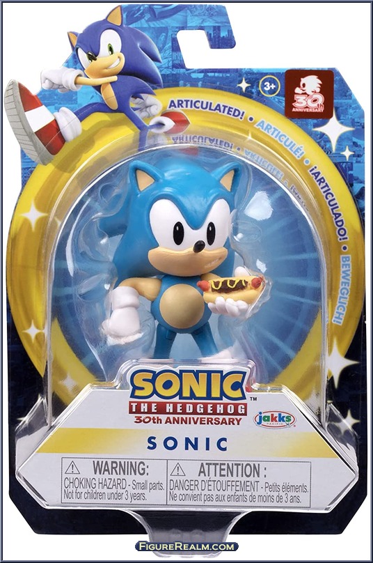 Classic Sonic with Hot Dog - Sonic the Hedgehog - Mini - Jakks Pacific ...