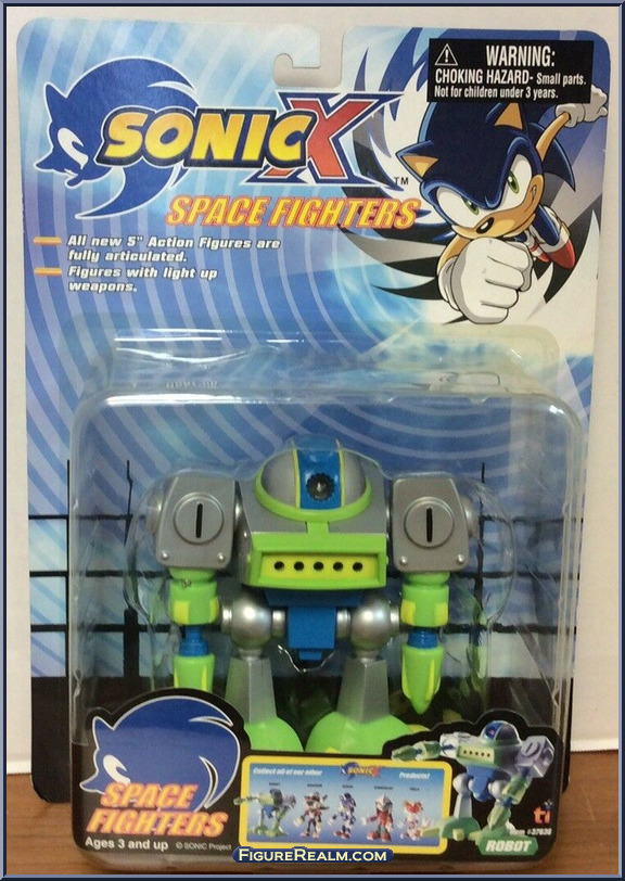Robot - Sonic X - Space Fighters - Toy Island Action Figure