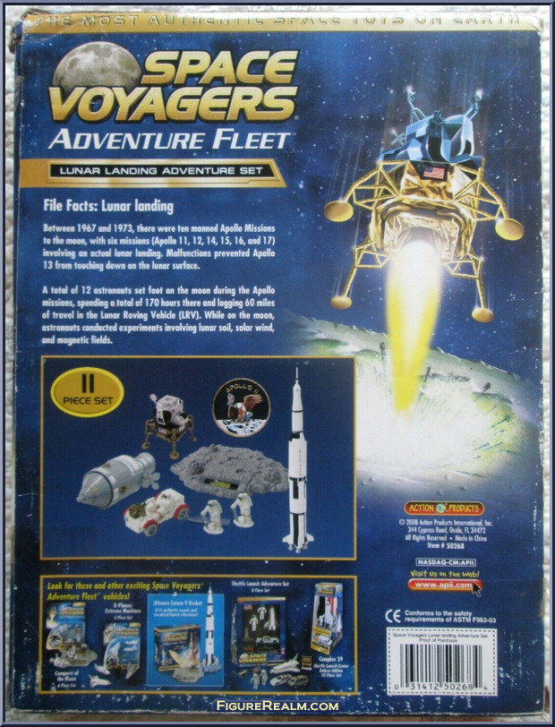 Lunar Landing Adventure Set - Space Voyagers - Adventure Fleet - Action  Products Action Figure