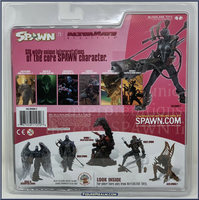 She Spawn Ii Spawn Series 21 Alternate Realities Mcfarlane Action Figure 