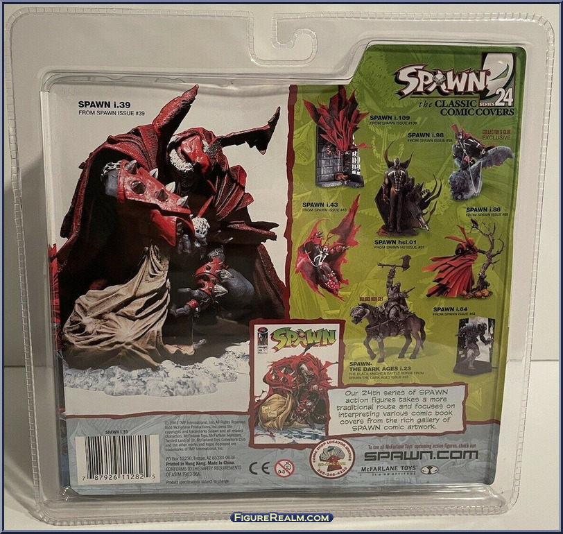 Spawn I.039 - Spawn - Series 24 - Classic Comic Covers - McFarlane