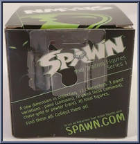 Santa Spawn from Spawn - Trading Figures - Series 1 manufactured by McFarlane [Back]