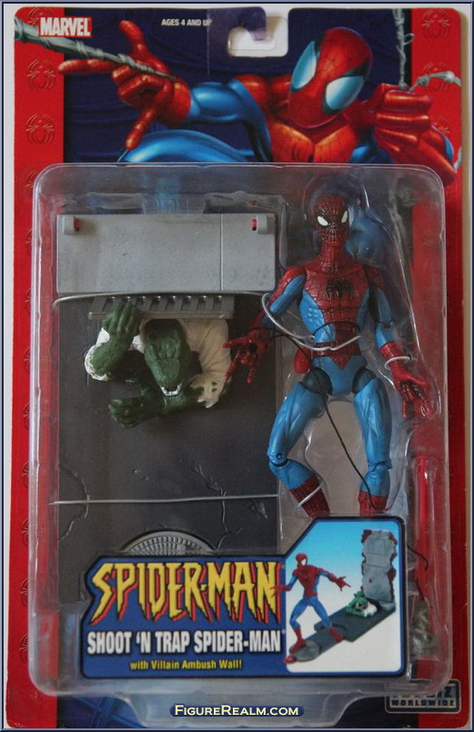 Spider-Man (Shoot N' Trap) - Spider-Man (2000) - Series 11 - Toy Biz Action  Figure