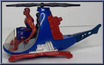 Helicopter from Spider-Man (2000) - Bump 'N Go manufactured by Toy Biz [Loose]