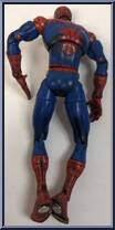 Spider-Man (Aqua Blast) from Spider-Man (2000) - Series 13 manufactured by Toy Biz [Loose]