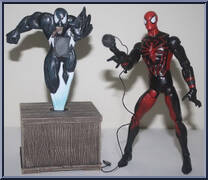 Spider-Man (Spin 'N Trap) from Spider-Man (2000) - Series 14 manufactured by Toy Biz [Loose]