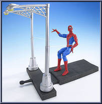 Spider-Man (Super Stunt) from Spider-Man (2000) - Series 15 manufactured by Toy Biz [Loose]