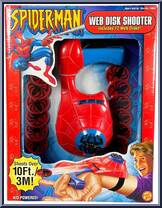 Web Disk Shooter from Spider-Man (2000) - Role Playing manufactured by Toy Biz [Front]