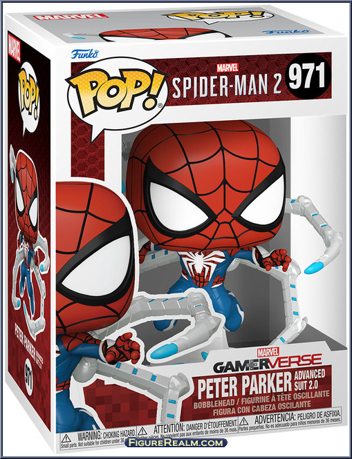 Peter Parker (Advance Suit 2.0) - Spider-Man - Spider-Man 2 Pop ...