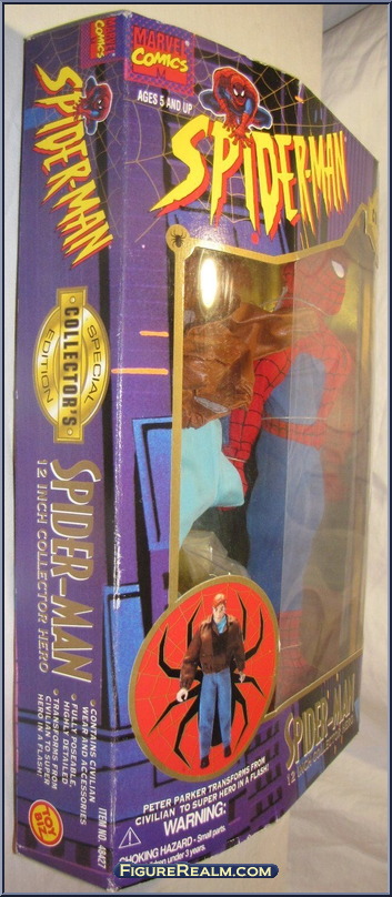 Store Spider-Man 12-in collector hero toy biz 48427