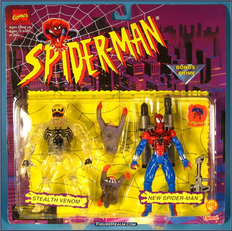 Animated - Stealth Venom & New Spider-Man - Spider-Man - Multi-Packs ...