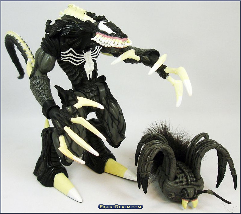 Venom the Symbiote (Black) - Spider-Man - Venom - Along Came a Spider - Toy  Biz Action Figure