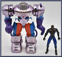 Spider-Man (Spider Sense) from Spider-Man - Mega Armor manufactured by Toy Biz [Loose]