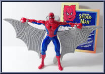 Spider-Man (Web Glider) - Spider-Man - Animated - Series 4 - Toy Biz ...