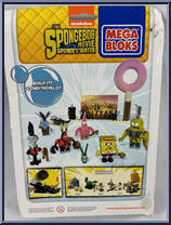 Post Apocalyptic Figure Pack from Spongebob Squarepants - Movie - Sponge Out of Water manufactured by Mega Bloks [Back]