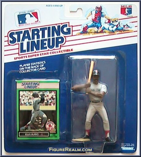 Ellis Burks - Starting Lineup - Baseball - 1989 Series - Kenner Action ...