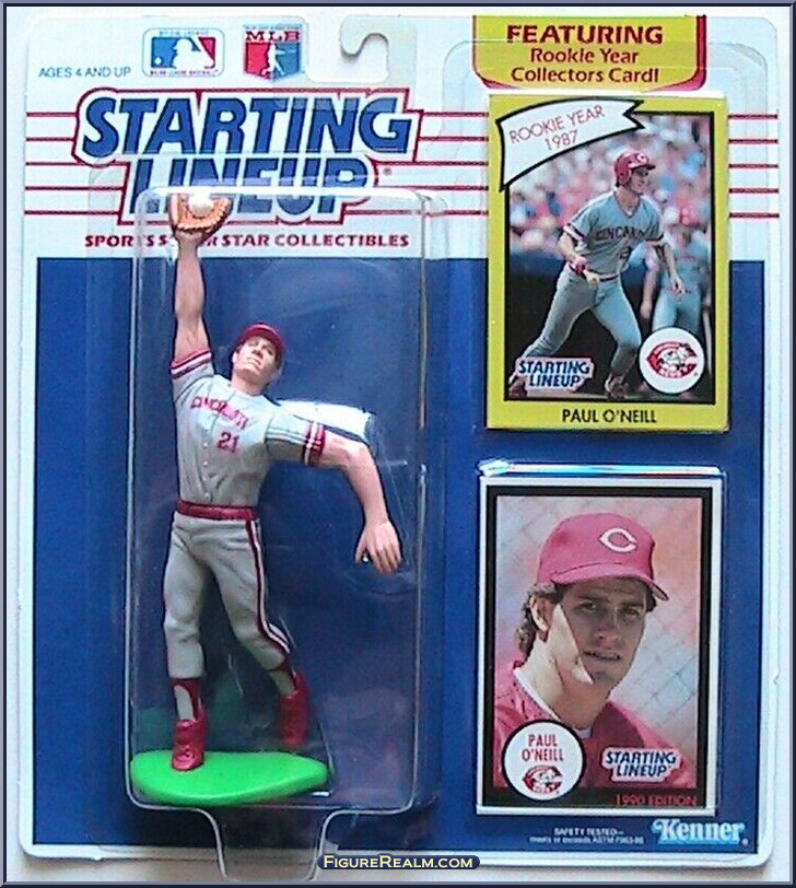 Paul O'Neill - Starting Lineup - Baseball - 1990 Series - Kenner