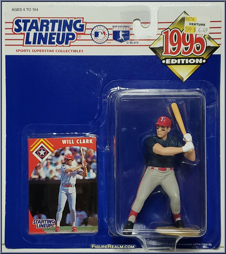 Will Clark - Starting Lineup - Baseball - 1995 Series - Kenner Action ...