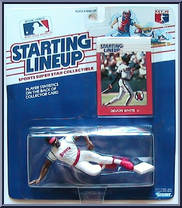 Devon White (Angels) from Starting Lineup - Baseball - 1988 Series manufactured by Kenner [Front]