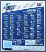 Dwight Gooden (Mets) from Starting Lineup - Baseball - 1988 Series manufactured by Kenner [Back]