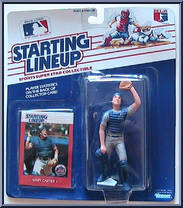 Gary Carter (Mets) from Starting Lineup - Baseball - 1988 Series manufactured by Kenner [Front]