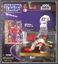 Ivan Rodriguez from Starting Lineup - Baseball - 1999 Series manufactured by Kenner [Front]