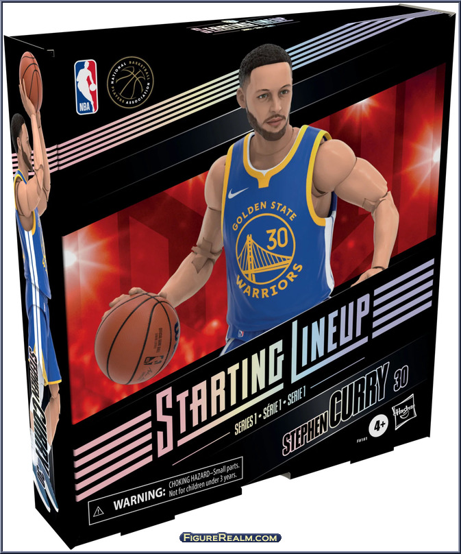 Stephen Curry - Starting Lineup - Basketball - Basic Series - Hasbro ...