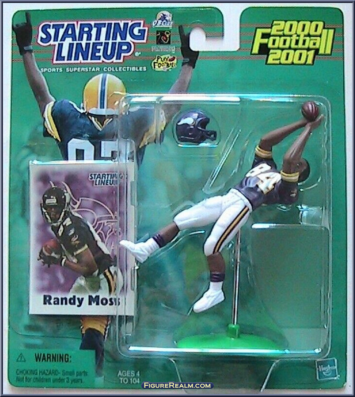 Randy Moss (Purple Jersey) - Starting Lineup - Football - 2000 Series ...