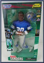 Barry Sanders from Starting Lineup - Football - 12" Scale - 1999 manufactured by Kenner [Front]
