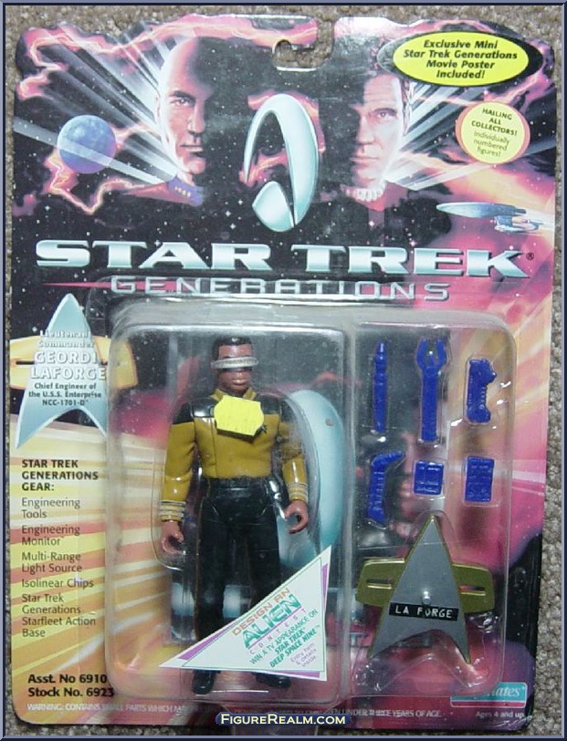 Lieutenant Commander Geordi LaForge (Chief Engineer) - Star Trek ...