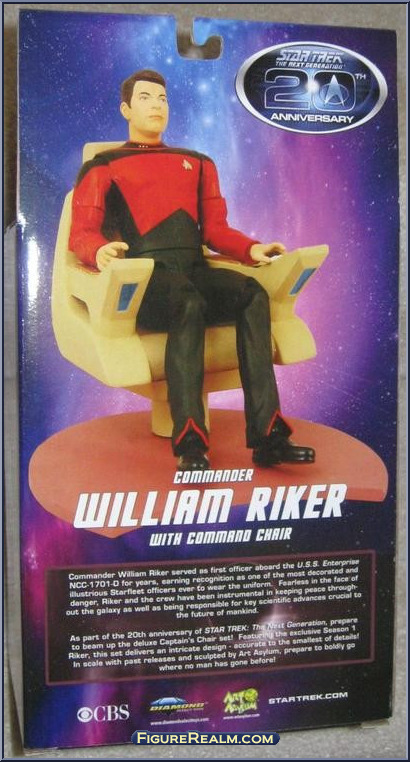 Commander William Riker (with Command Chair) - Star Trek - Next ...